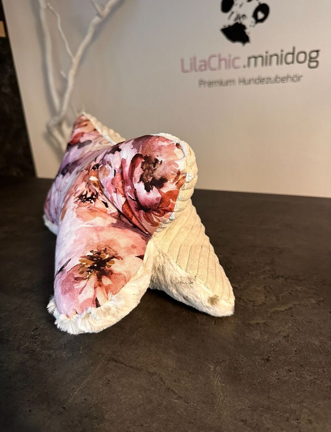 Leseknochen klein - pastell/ creme