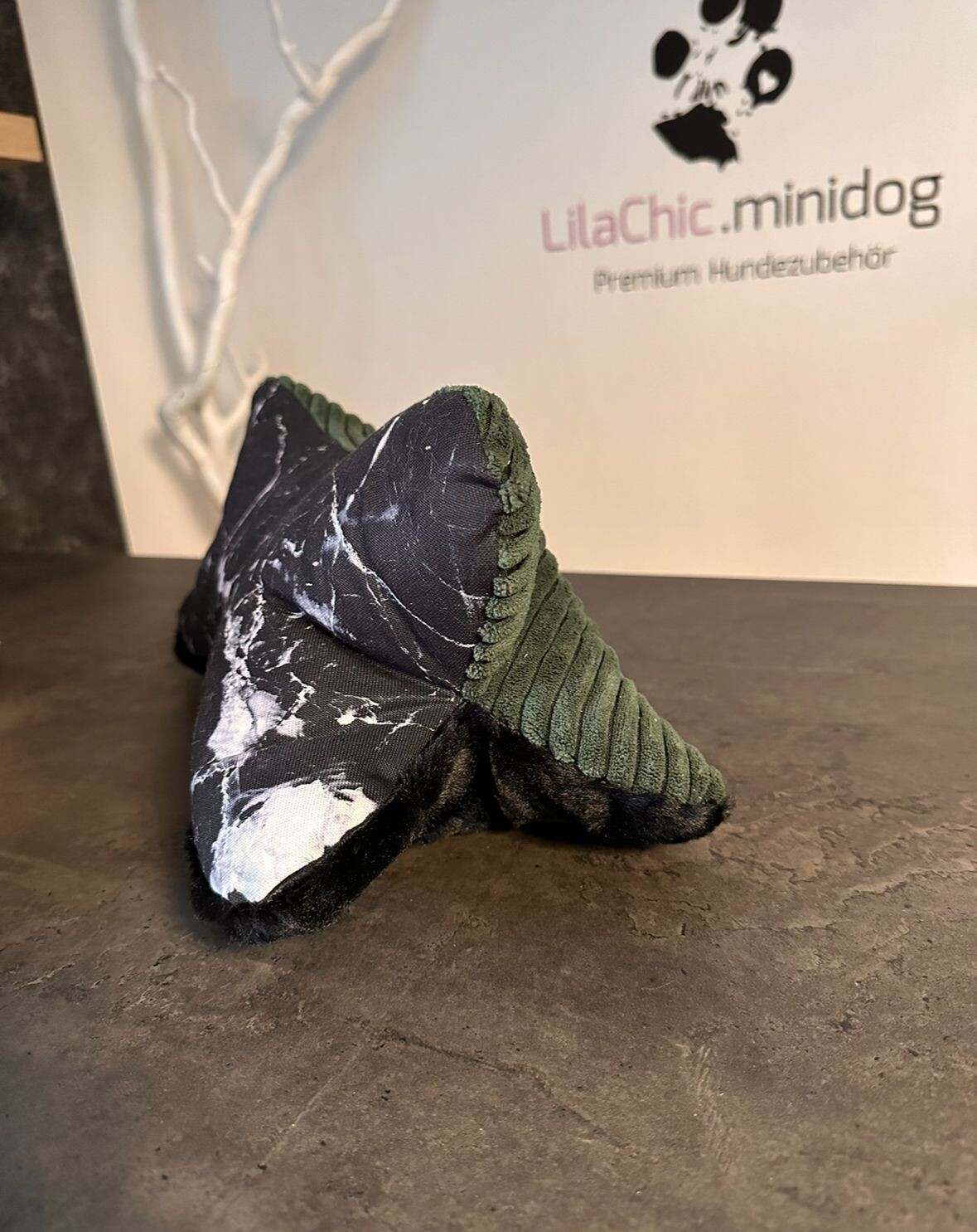 Leseknochen klein - flaschengrün