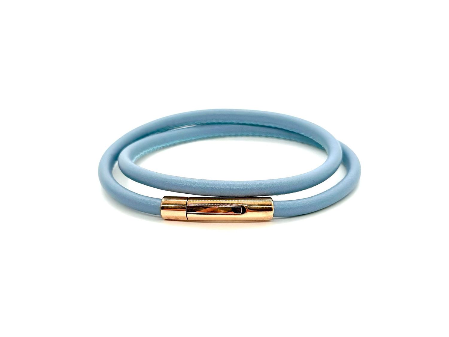 Wickelarmband - HELLBLAU