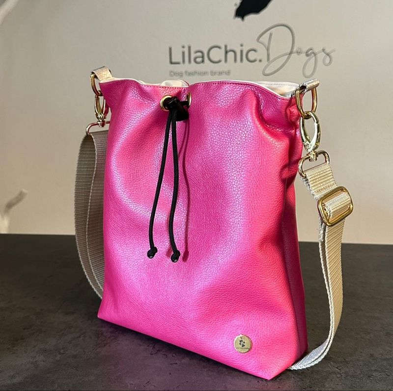 Handtasche - Himbeere