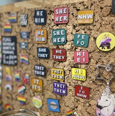 Pronoun Pins