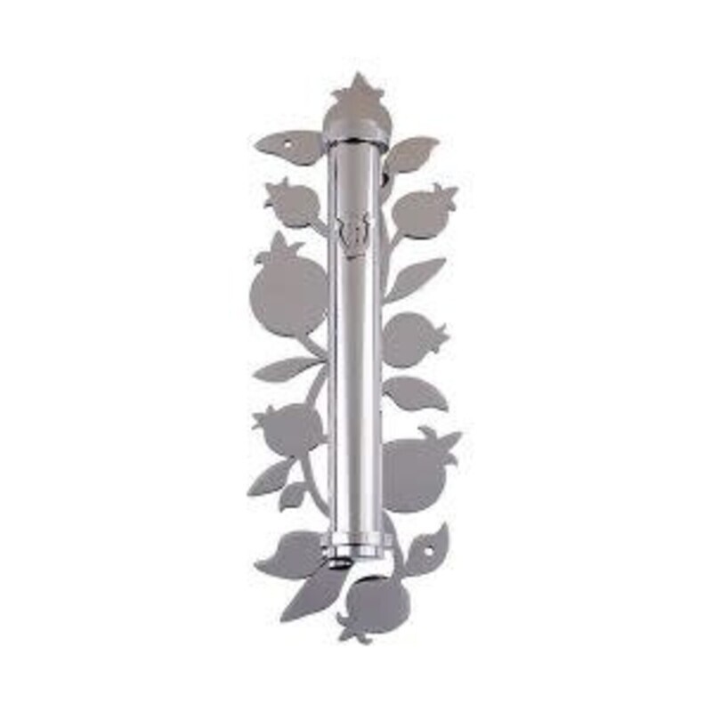 Pomegranate Mezuzah Case