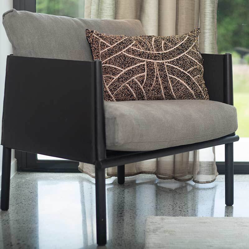 Chanel Black Lumbar Cushion 35 x 53 cm