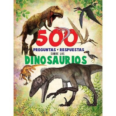 Libro de 500 preguntas y respuestas sobre los Dinosaurios