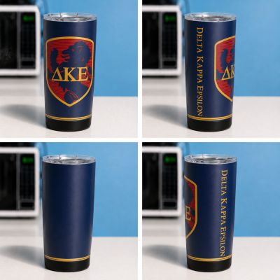 Licensed Sigma Chi &amp; Delta Kappa Epsilon Greek Tumblers with lid &amp; straw