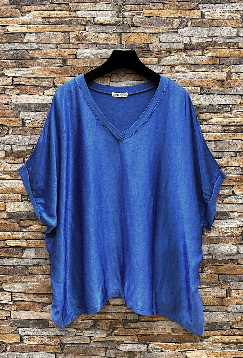 &#39;Liama&#39; Top in Electric Blue