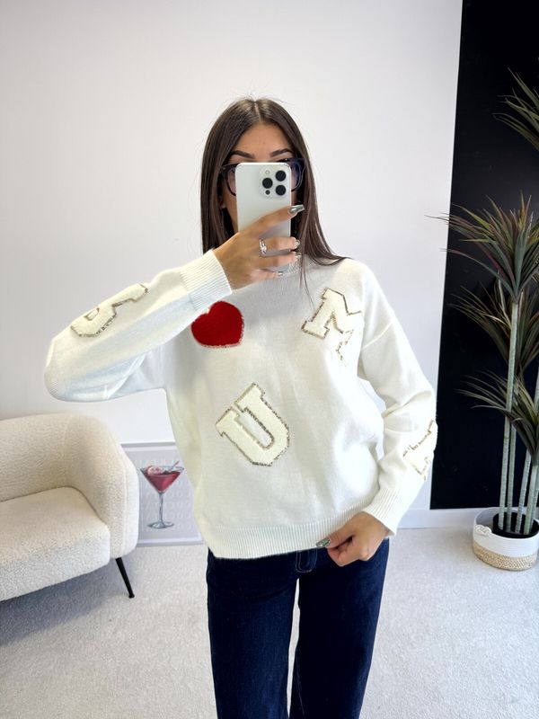 &#39;Amour&#39; Sweater (3 colour options)