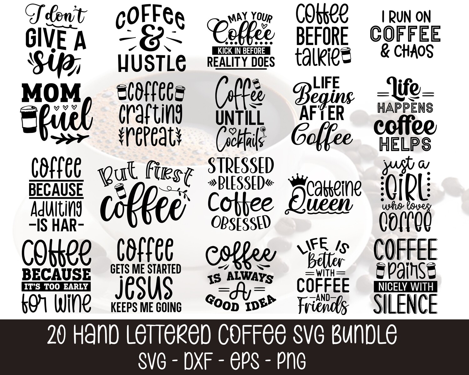 Free Free 78 Coffee Svg Bundle SVG PNG EPS DXF File