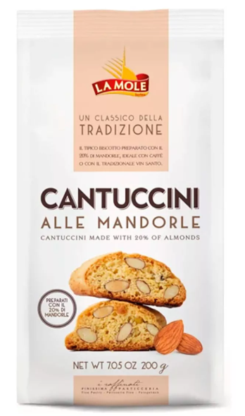 CANTUCCINI ALMENDRA - LA MOLE 200gr
