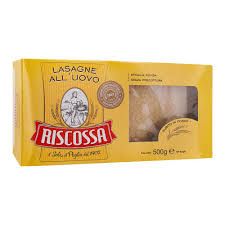 LASAGNE ALL&quot;UOVO -  RISCOSSA 500gr
