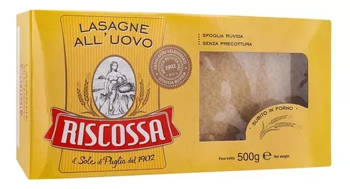 LASAGNE ALL"UOVO -  RISCOSSA 500gr