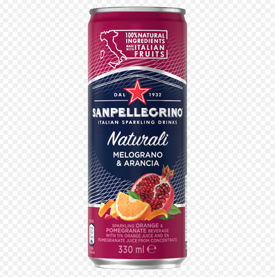 SAN PELLEGRINO  - ARANCIA &amp; MELOGRANO 330ML