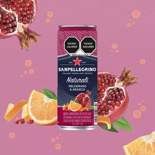 SAN PELLEGRINO  - ARANCIA &amp; MELOGRANO 330ML