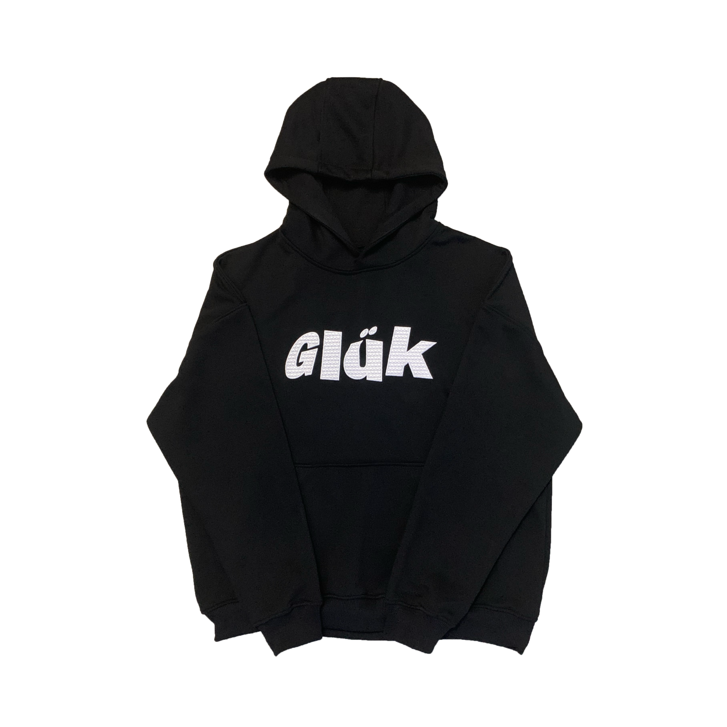 glük love basic hoodie black/white