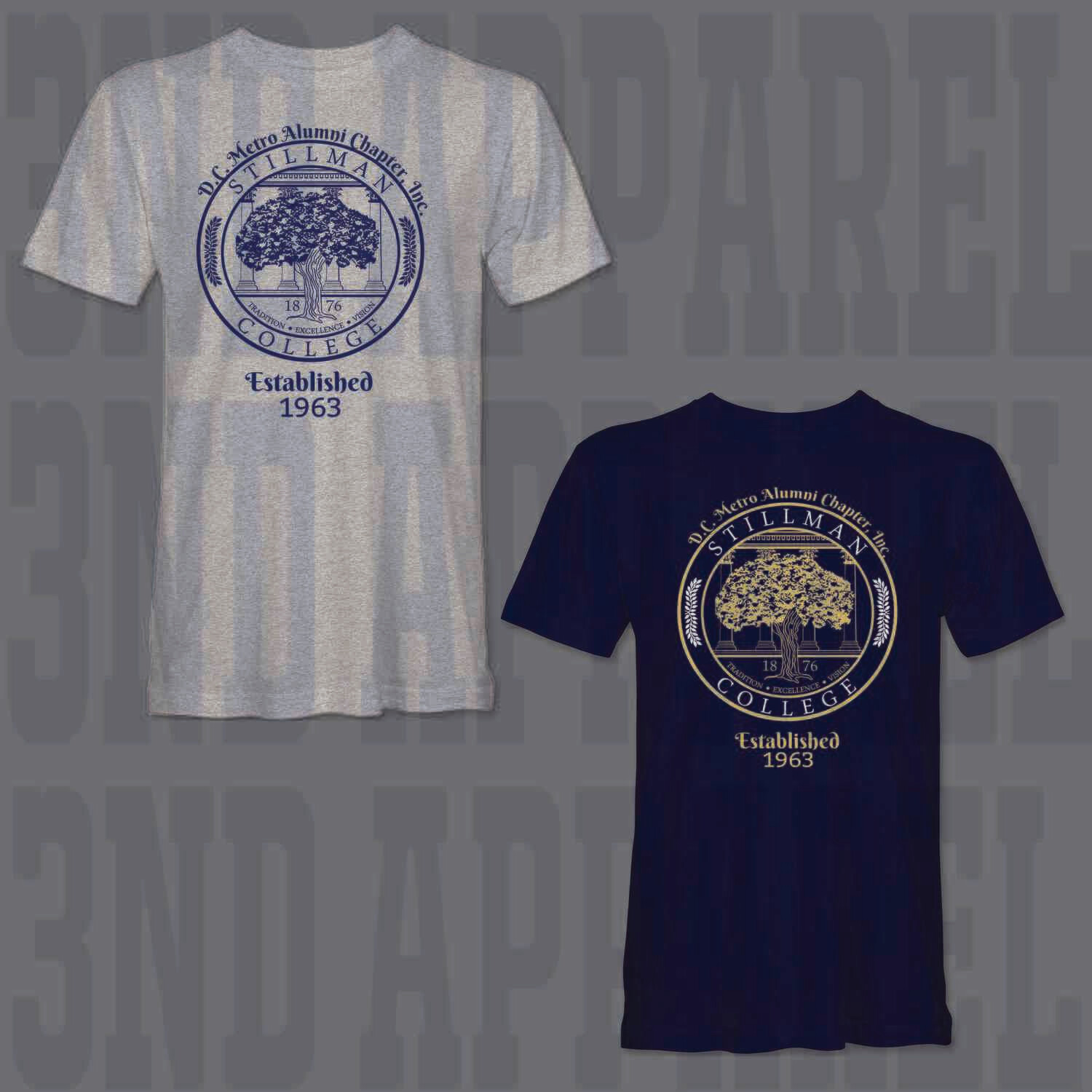 Stillman College D.C Metro Alumni Chapter Inc. T-shirt