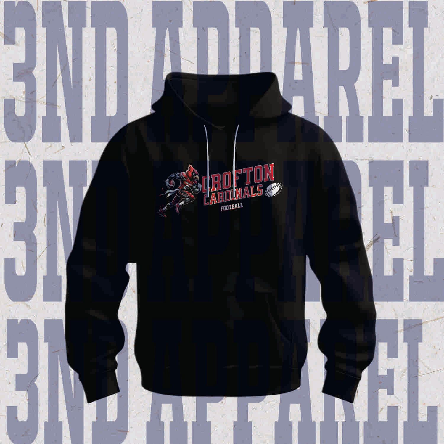 Crofton Football Runner Hoodie
