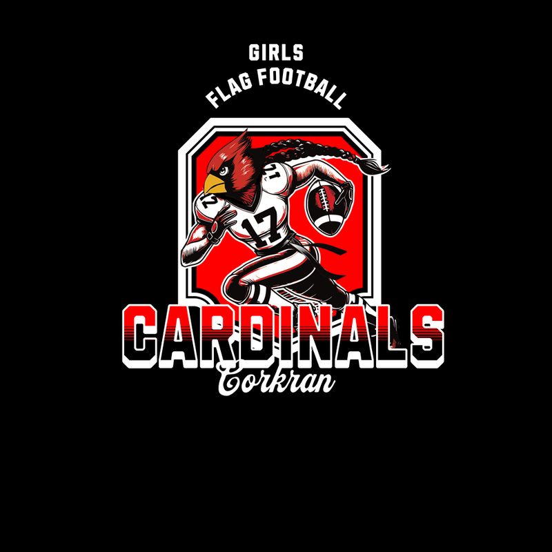 Corkran Girls Flag Football Team