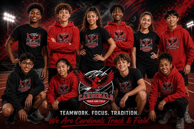 Corkran Cardinals Track and Field