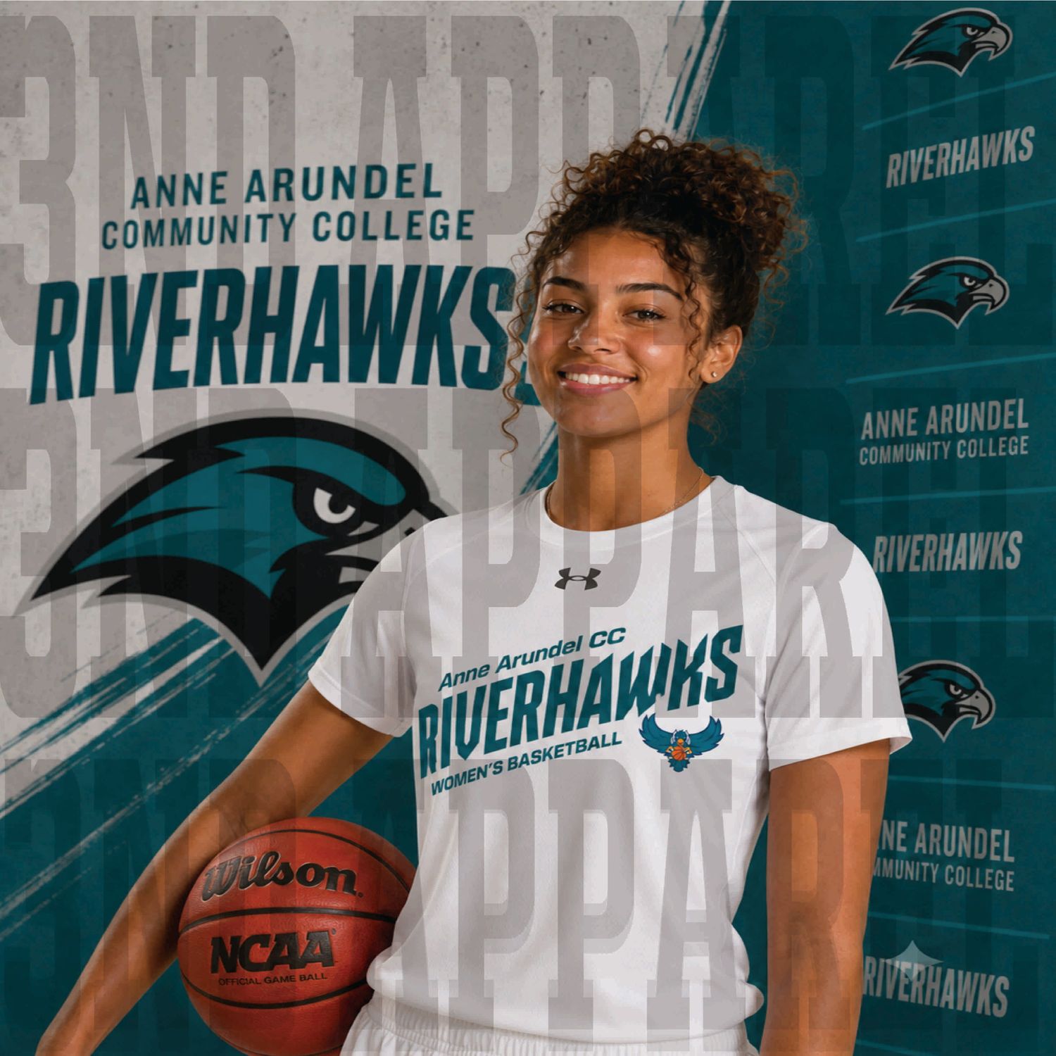 AAC Riverhawks Women's Basketball T-shirt