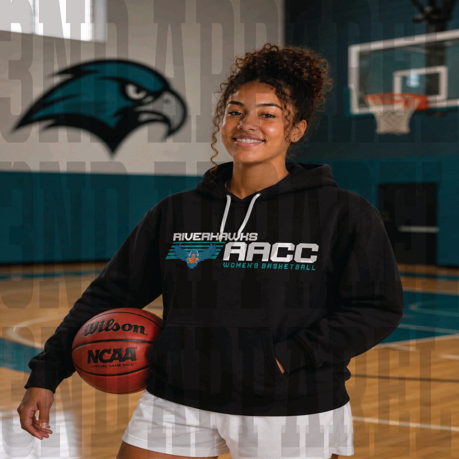 AAC Riverhawks Women's Basketball Hoodie