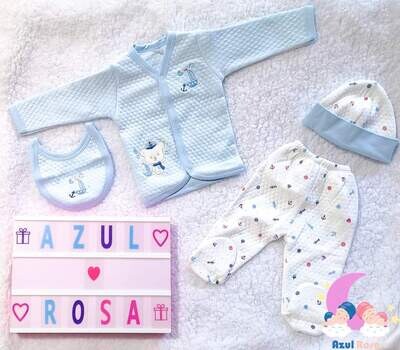 Conjunto Marinerito Abrigador