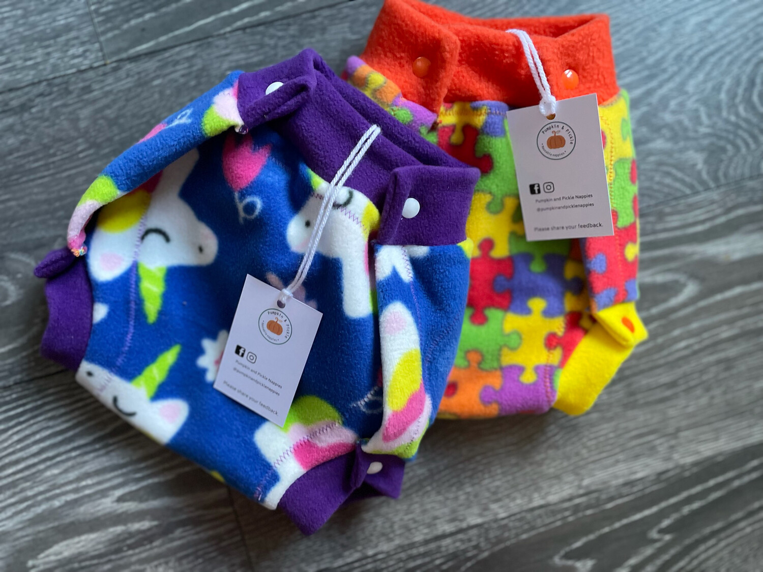 Grow-with-me Fleece Nappy Cover