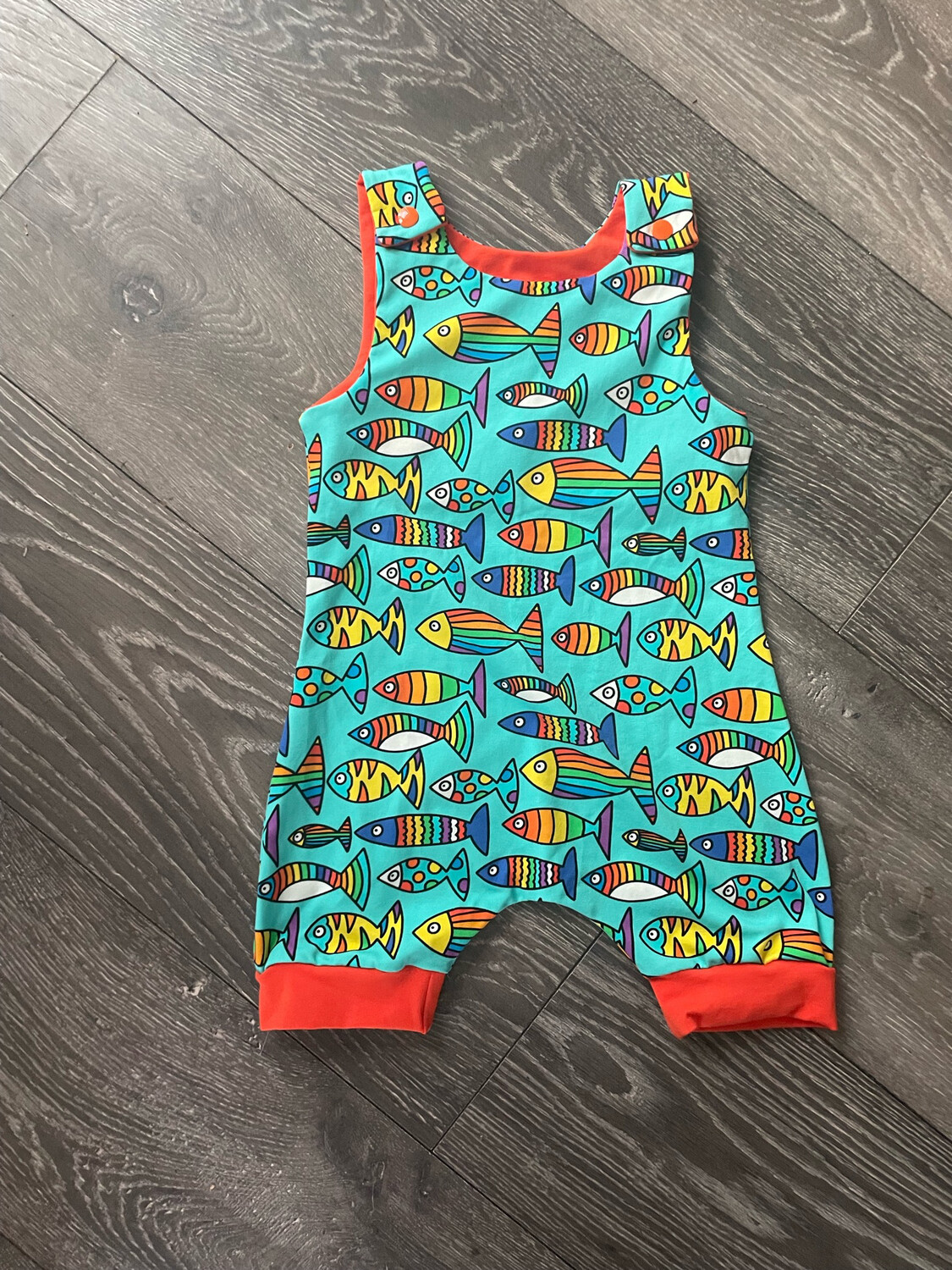 Shorty Dungaree romper