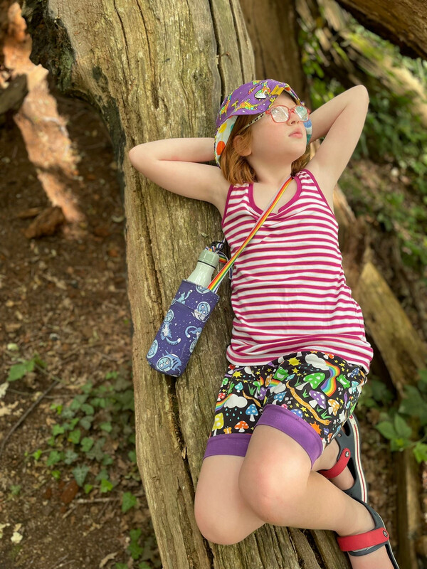 Grow-With-Me Harem Shorts