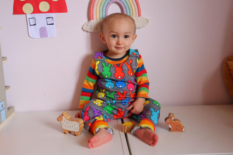 Dungaree romper