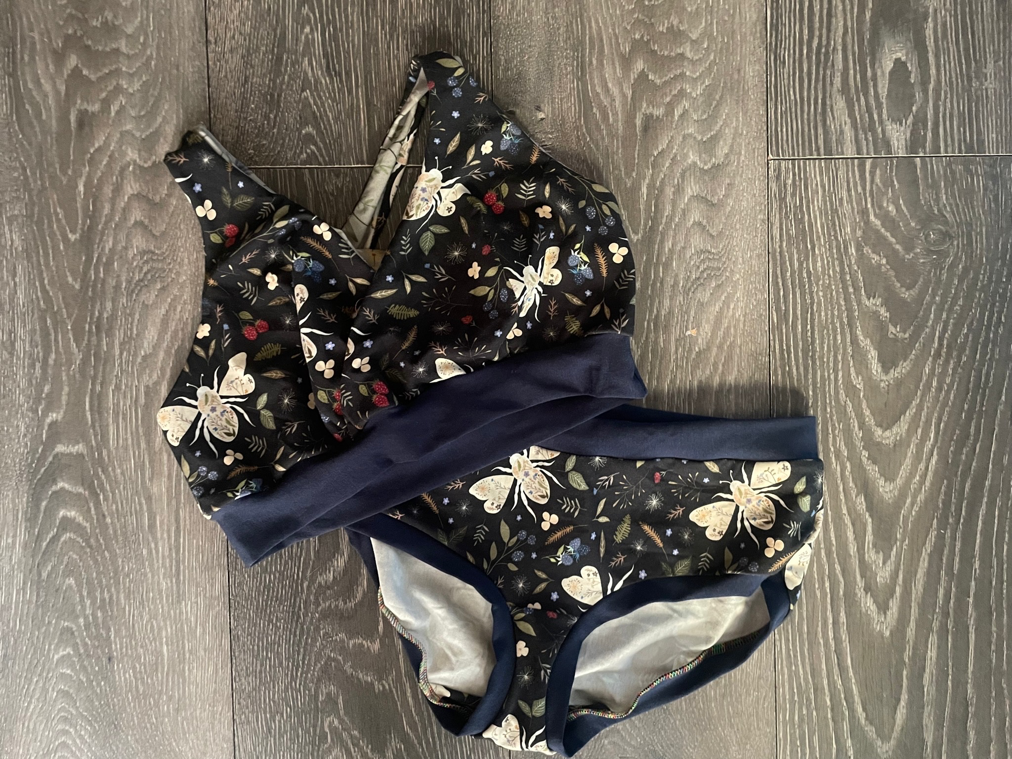 Cupshe flower dance high waisted deals bikini