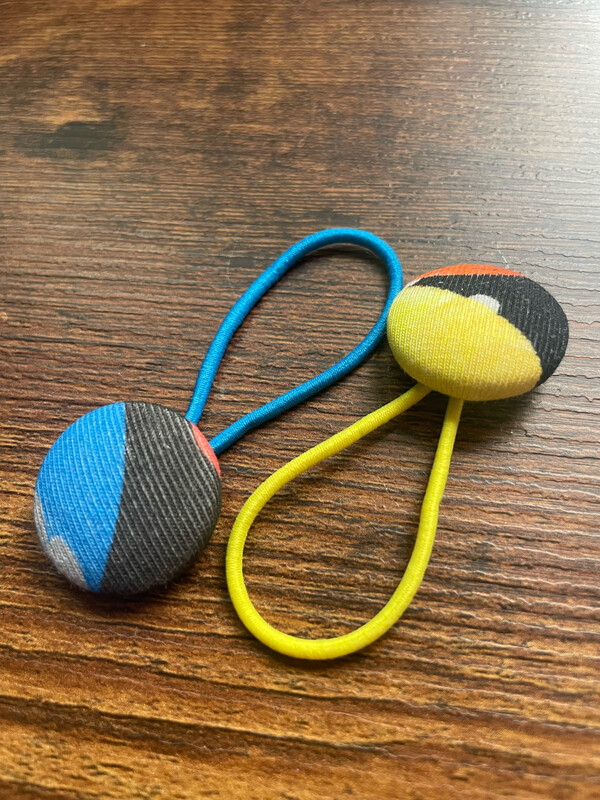 Button Hair Bobbles