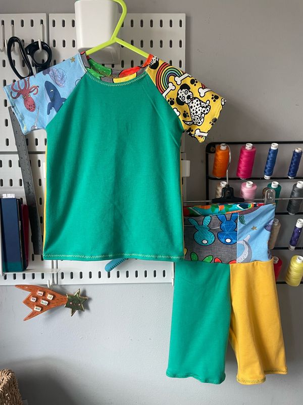 Harlequin Shorts And T-shirt Set (9-12m)