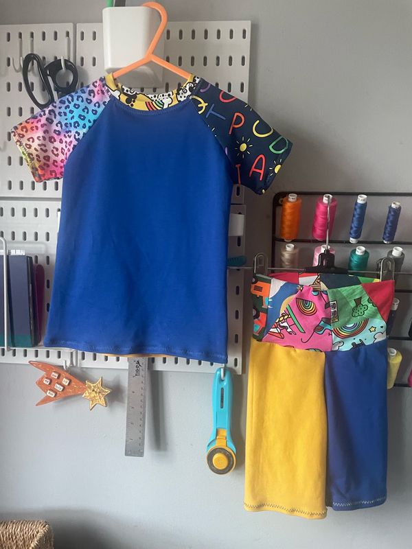 Harlequin Shorts And T-Shirt Set (1-2years)