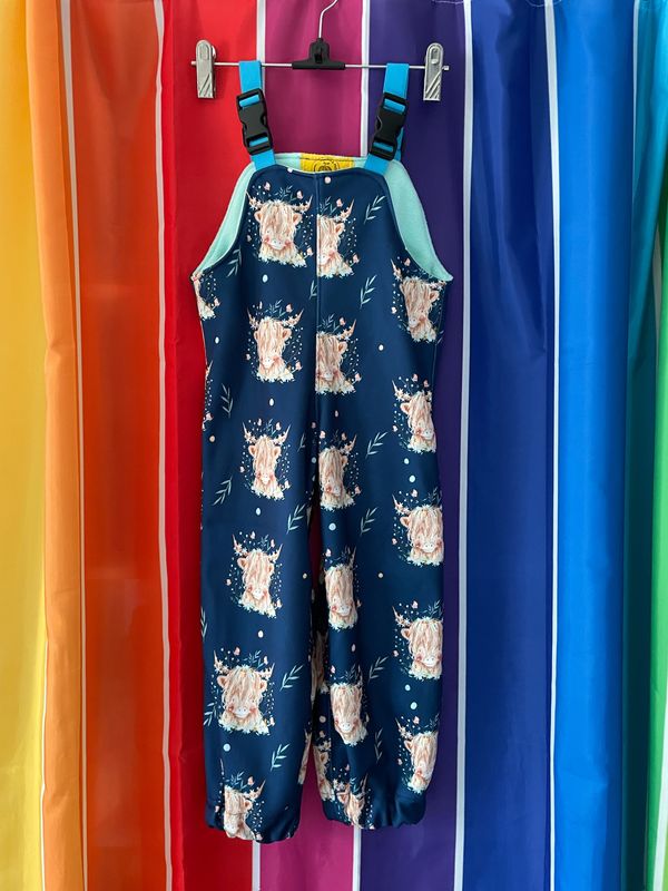 Waterproof dungarees Age 3-4