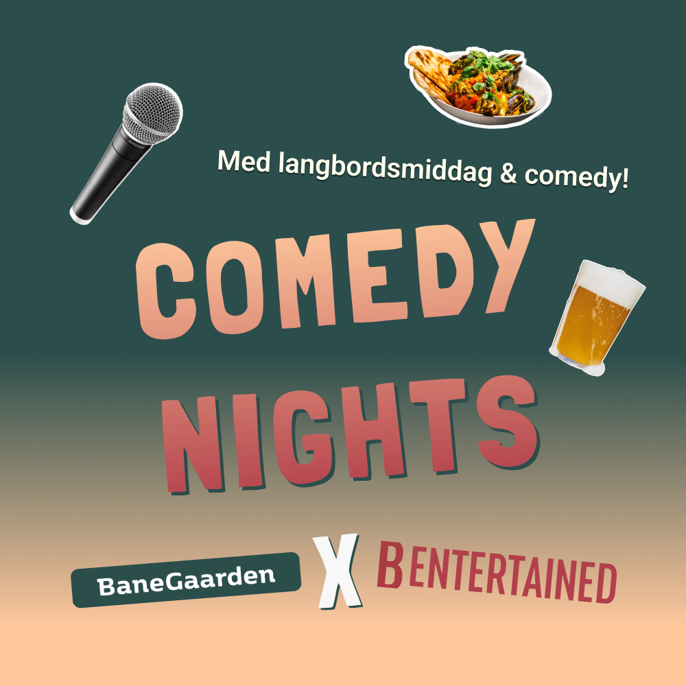 COMEDY NIGHTS: Onsdag d. 17 april