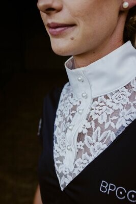 French Chantilly Lace Show Shirt