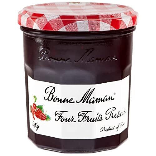 Bonne Maman - Four Fruits Jam 370g مربي الفواكه الأربعة الفاخرة