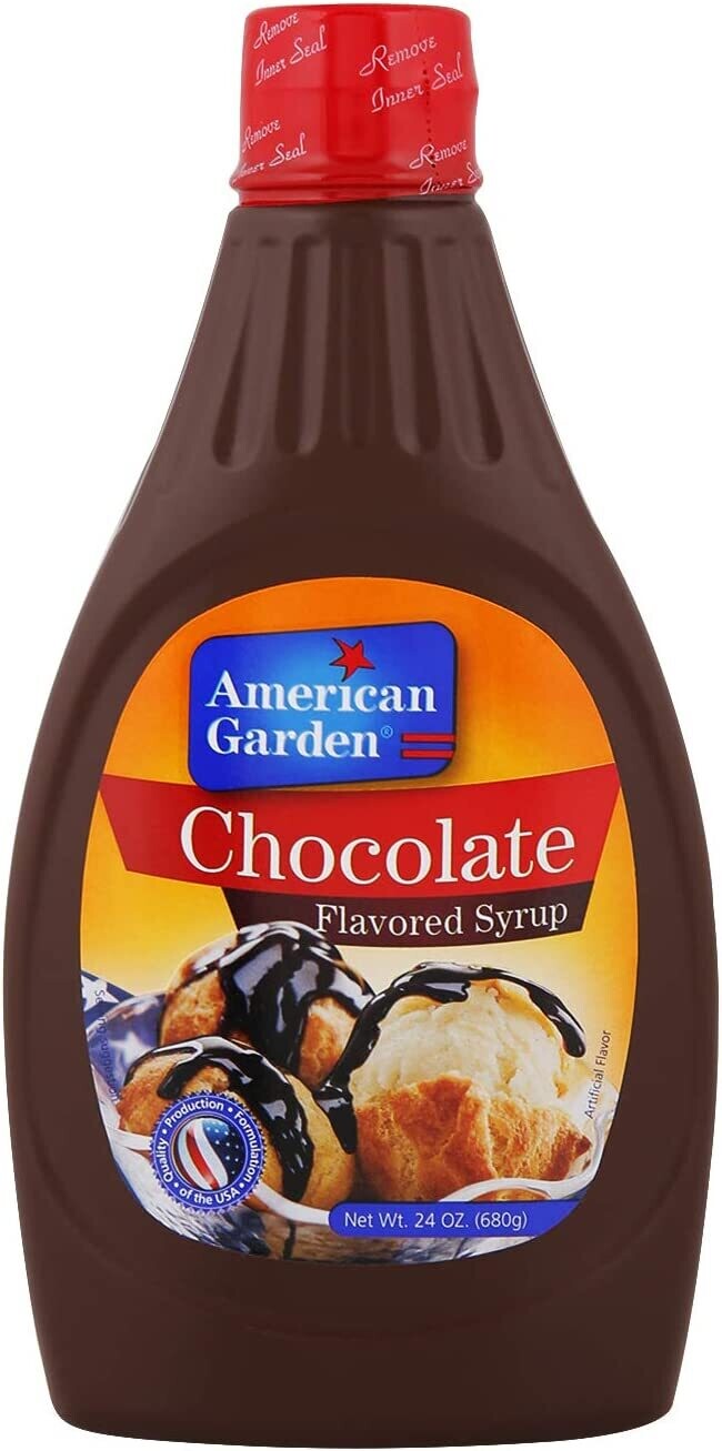 American Garden - Chocolate Syrup, 680g شراب الشوكولاته