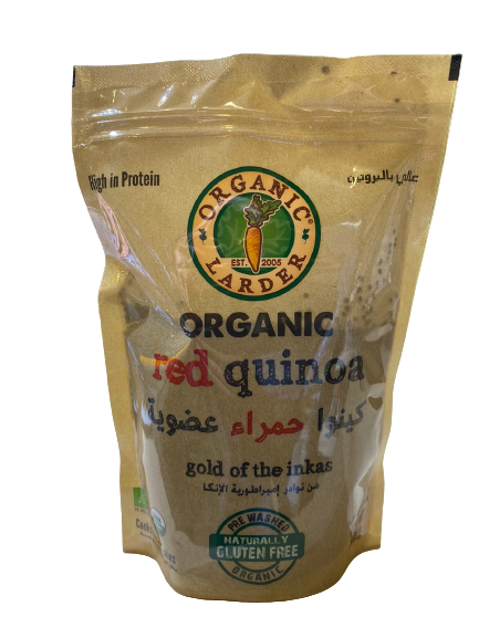 Organic Larder - Organic RED Quinoa 300g كينوا حمراء عضوية