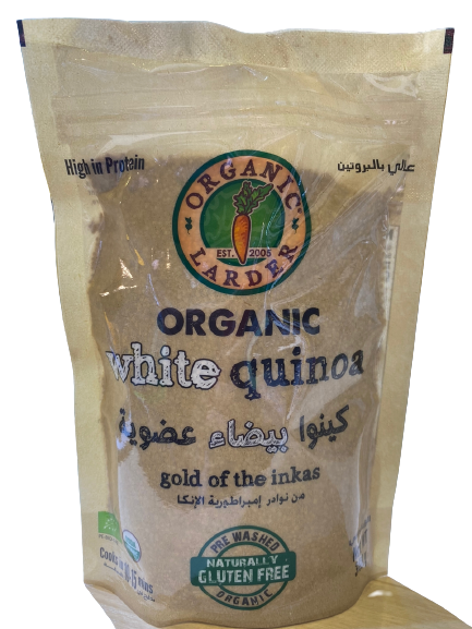Organic Larder - Organic WHITE Quinoa 300g كينوا بيضاء عضوية
