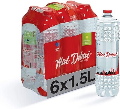 Mai Dubai 6X1.5L Low Sodium مياه ماى دبى