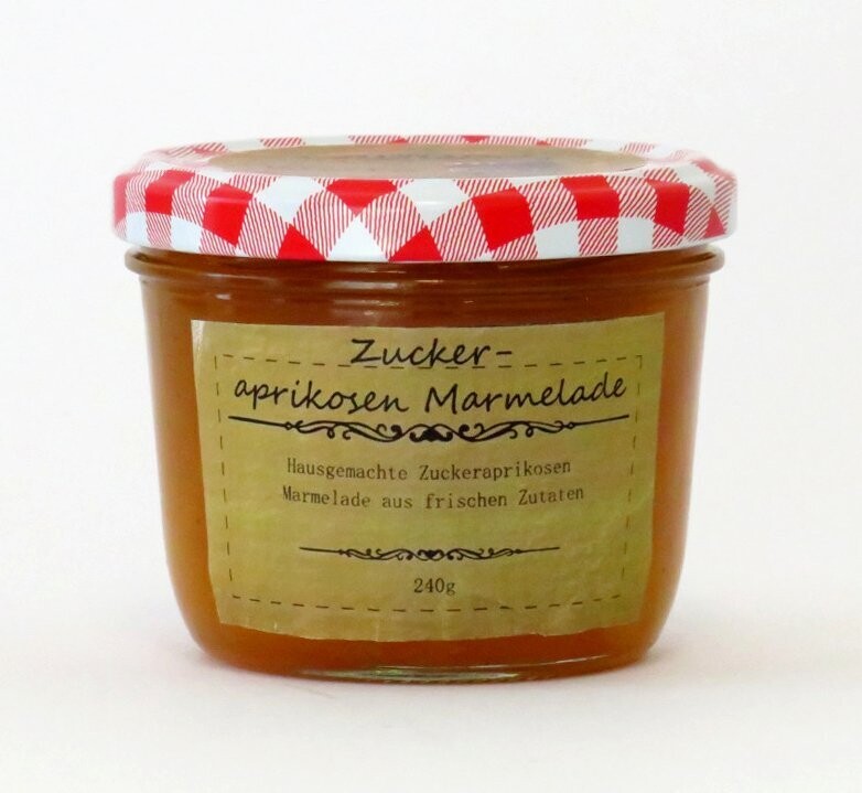 Zuckeraprikosen- Marmelade