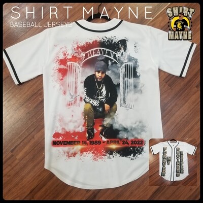 Custom Oversized Print Baseball Jersey