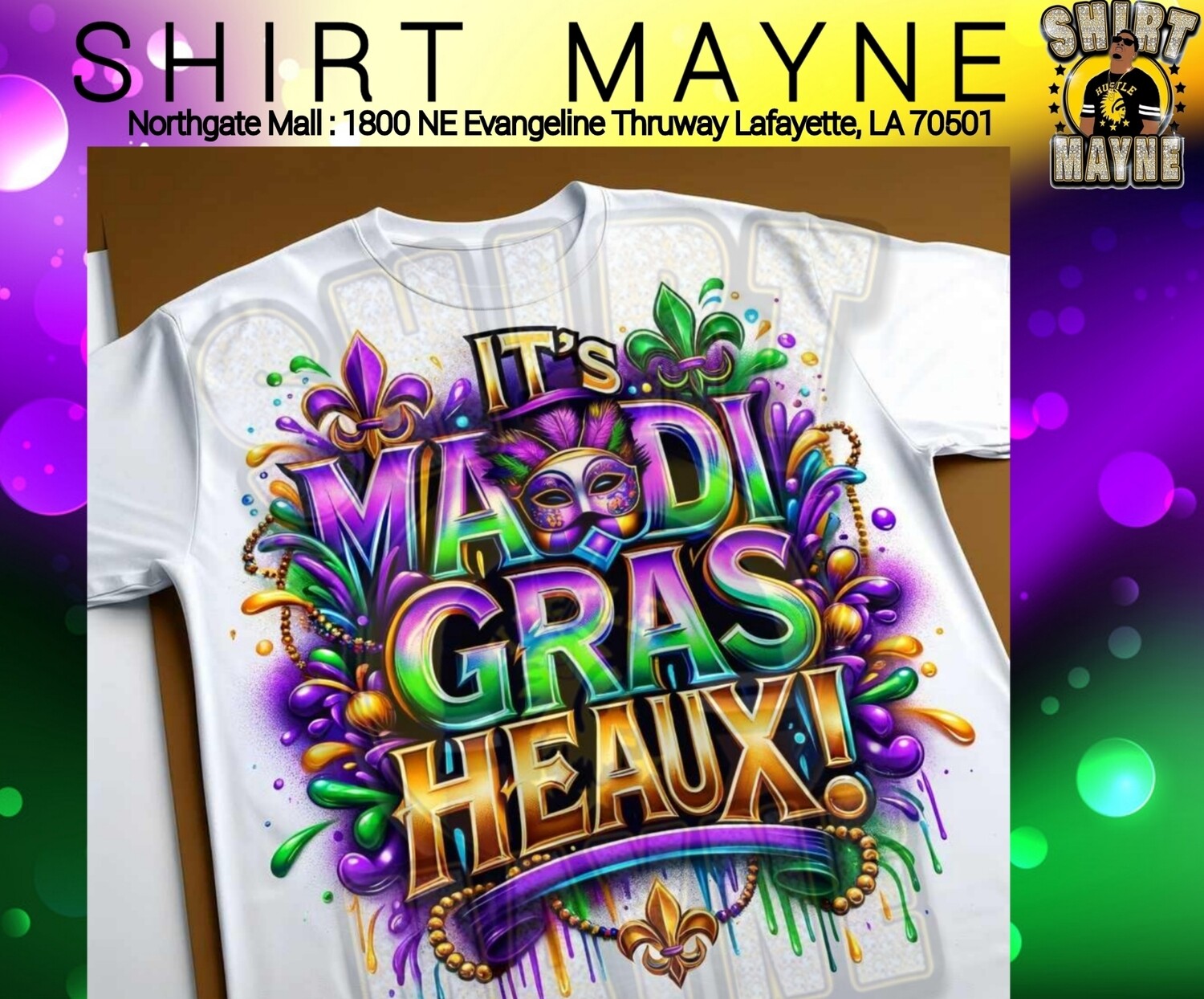 It&#39;s Mardi Gras Heaux Mardi Gras Shirt