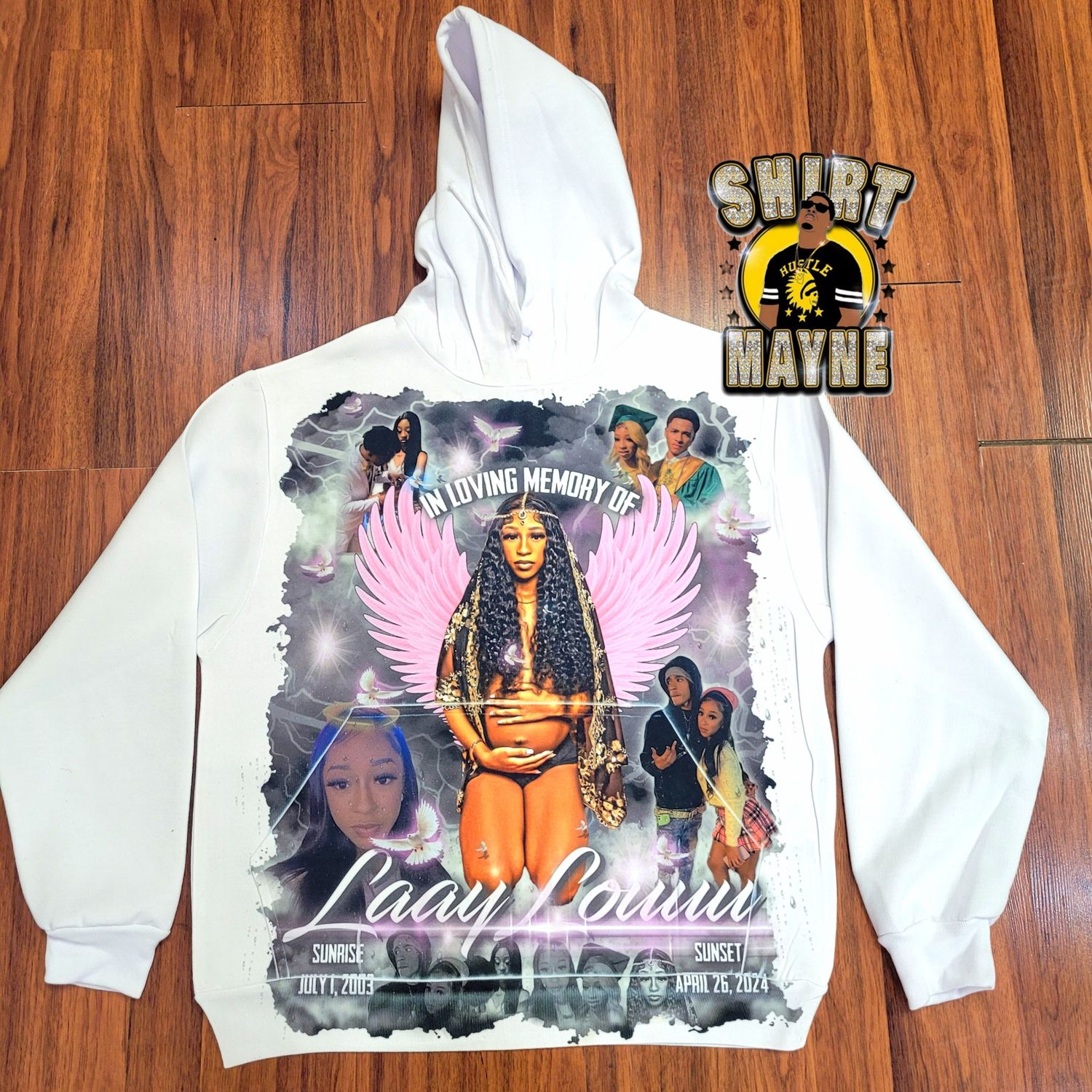 Custom Oversized Print Hoodie