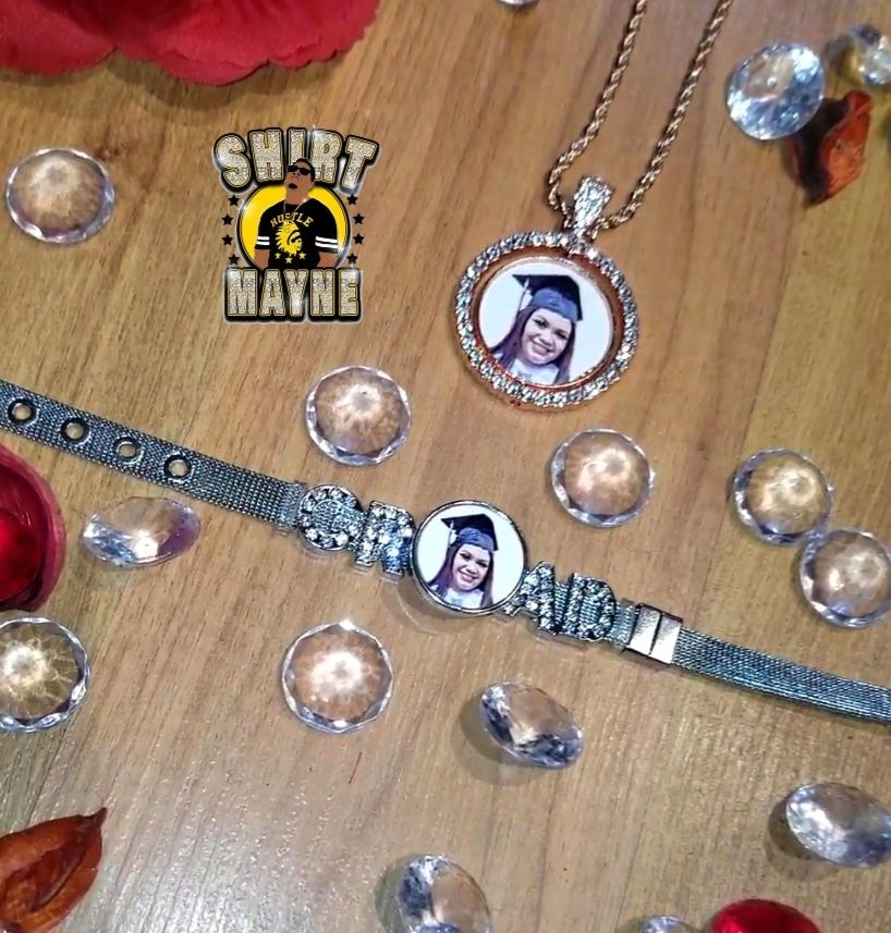 Custom Photo Charm Bracelets 