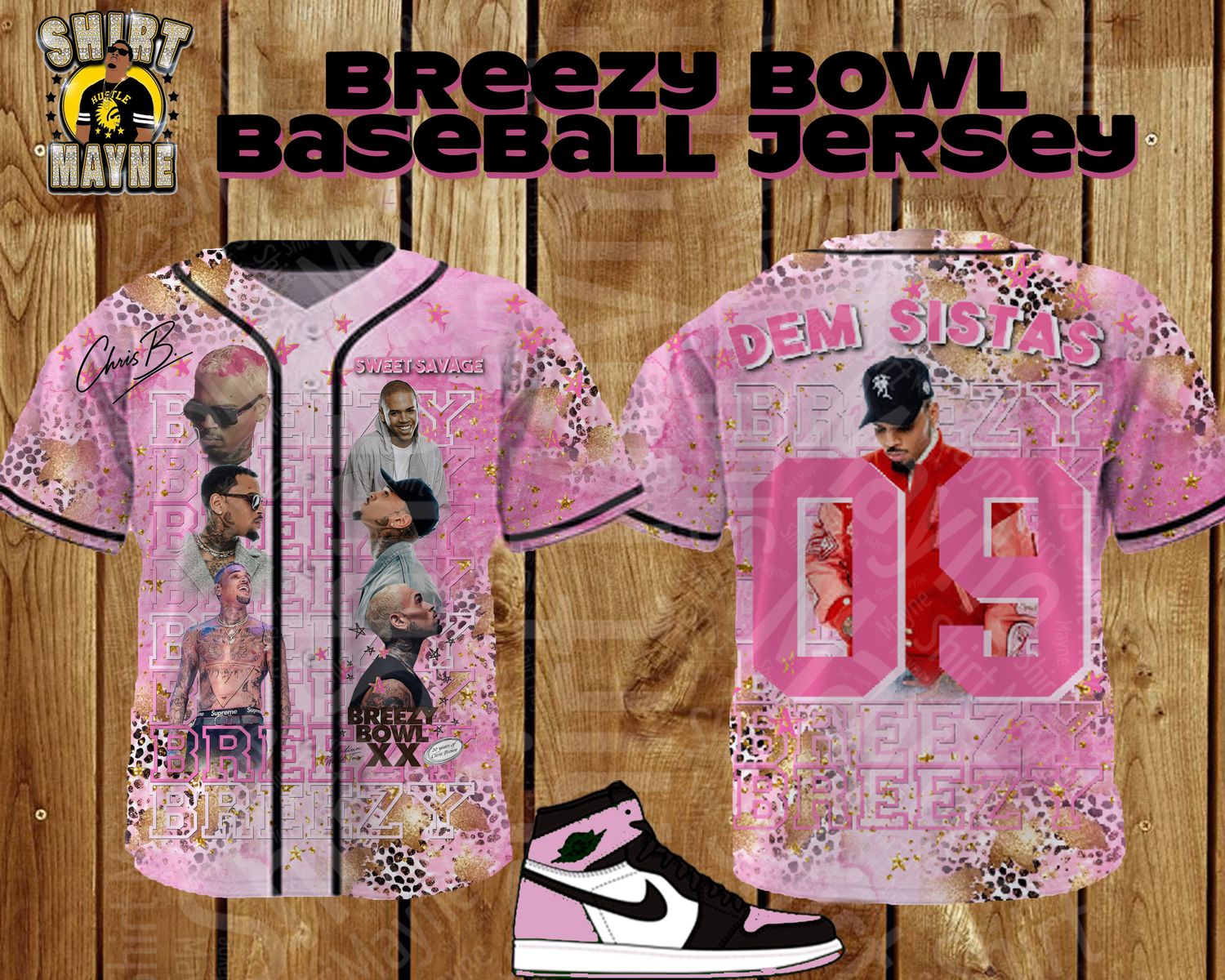 Breezy Bowl Baseball Jersey