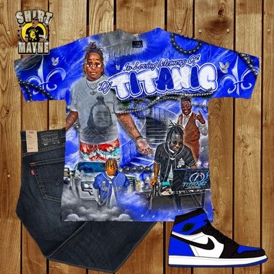 All Over Print: DJ Titanic Mardi Gras