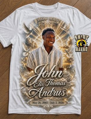 Oversized Print Shirt: John Andrus