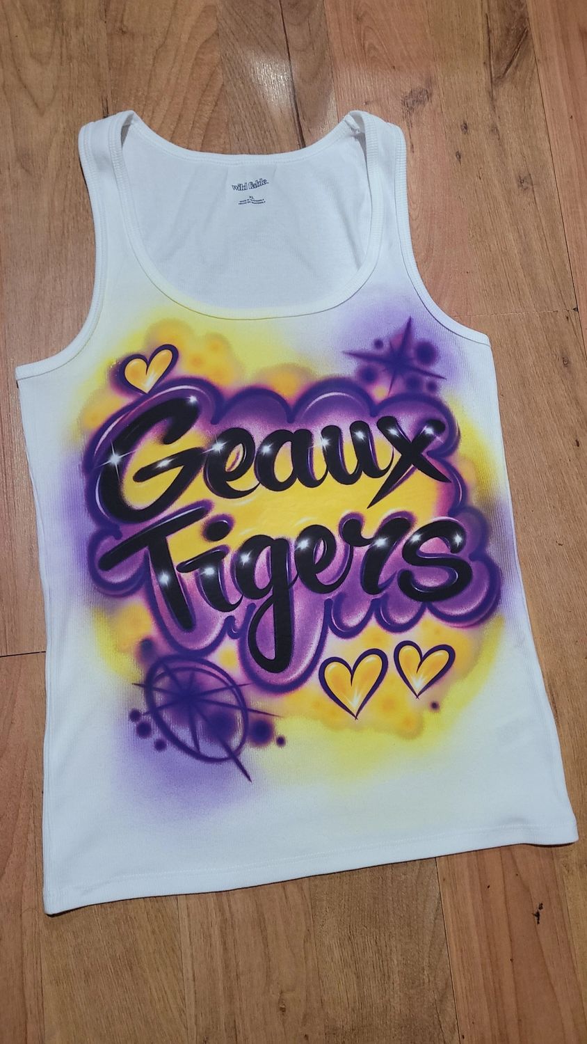 Custom Airbrush Print Shirt